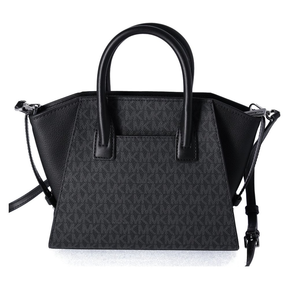 Michael Kors Avril Small Logo Top-Zip Satchel - Picture 5 of 10